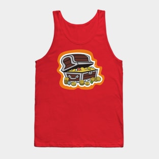 Pirate Treasure Chest Tank Top